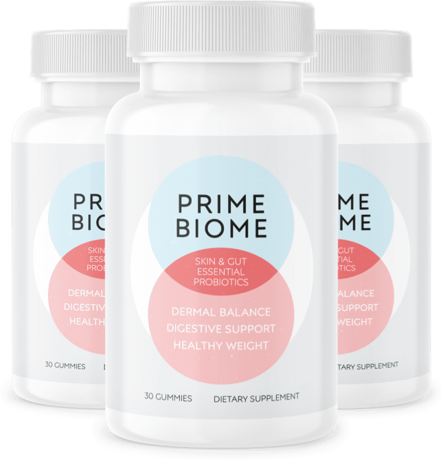 Get PrimeBiome - 3 Bottles