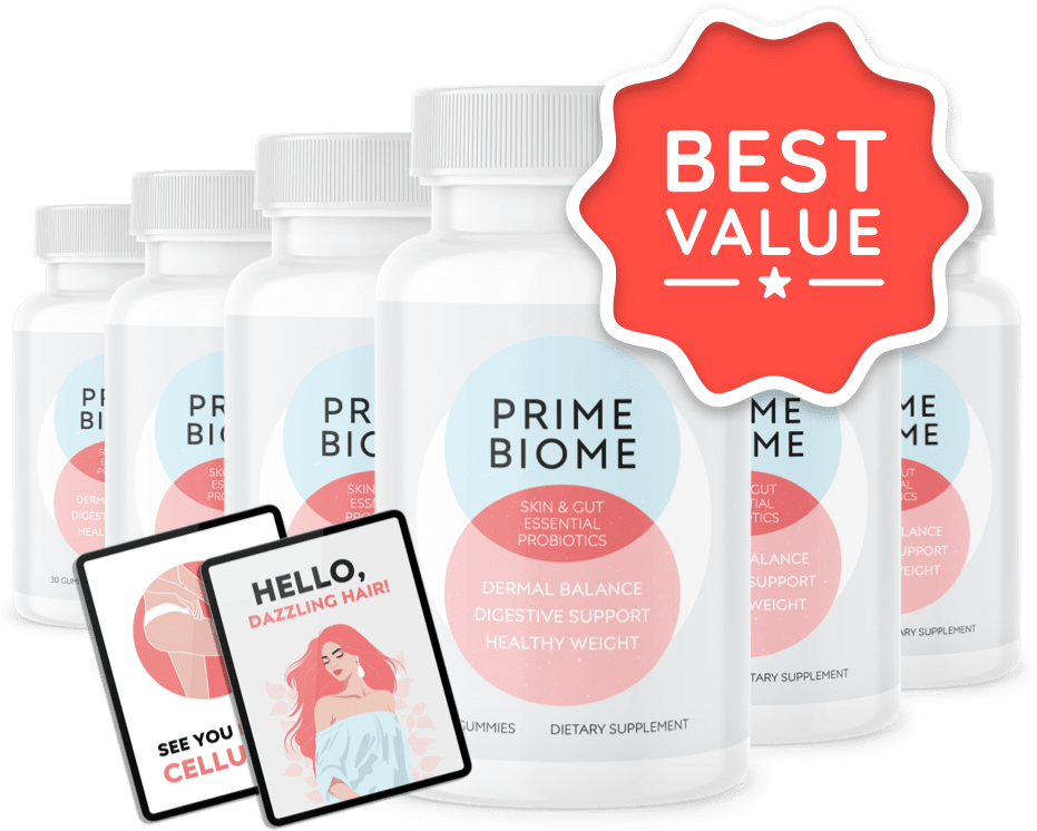 Get PrimeBiome - 6 Bottles